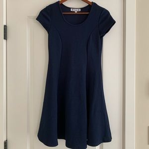 Blue a-line dress 👗